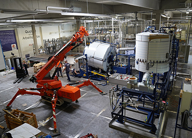 德国舒尔茨涂料总部厂房扩建工程进行中...